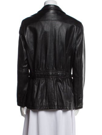 Maxima Leather Biker Jacket