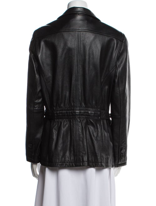 Maxima Leather Biker Jacket