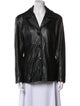 Maxima Leather Blazer