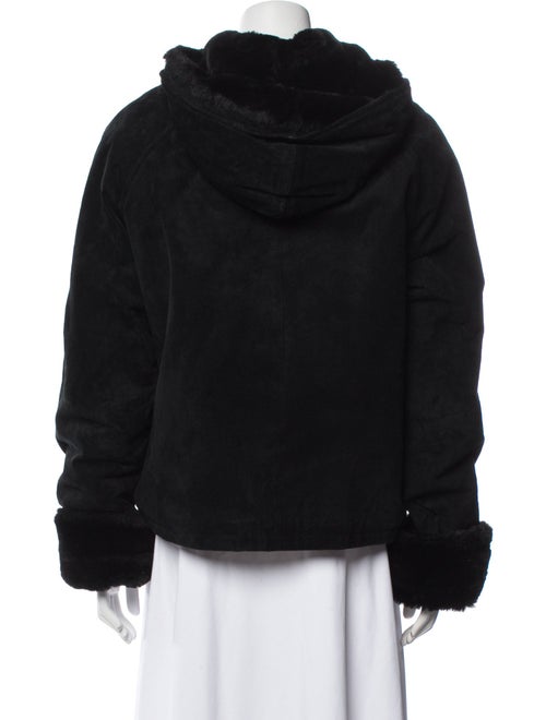 Maxima Leather Faux Fur Jacket