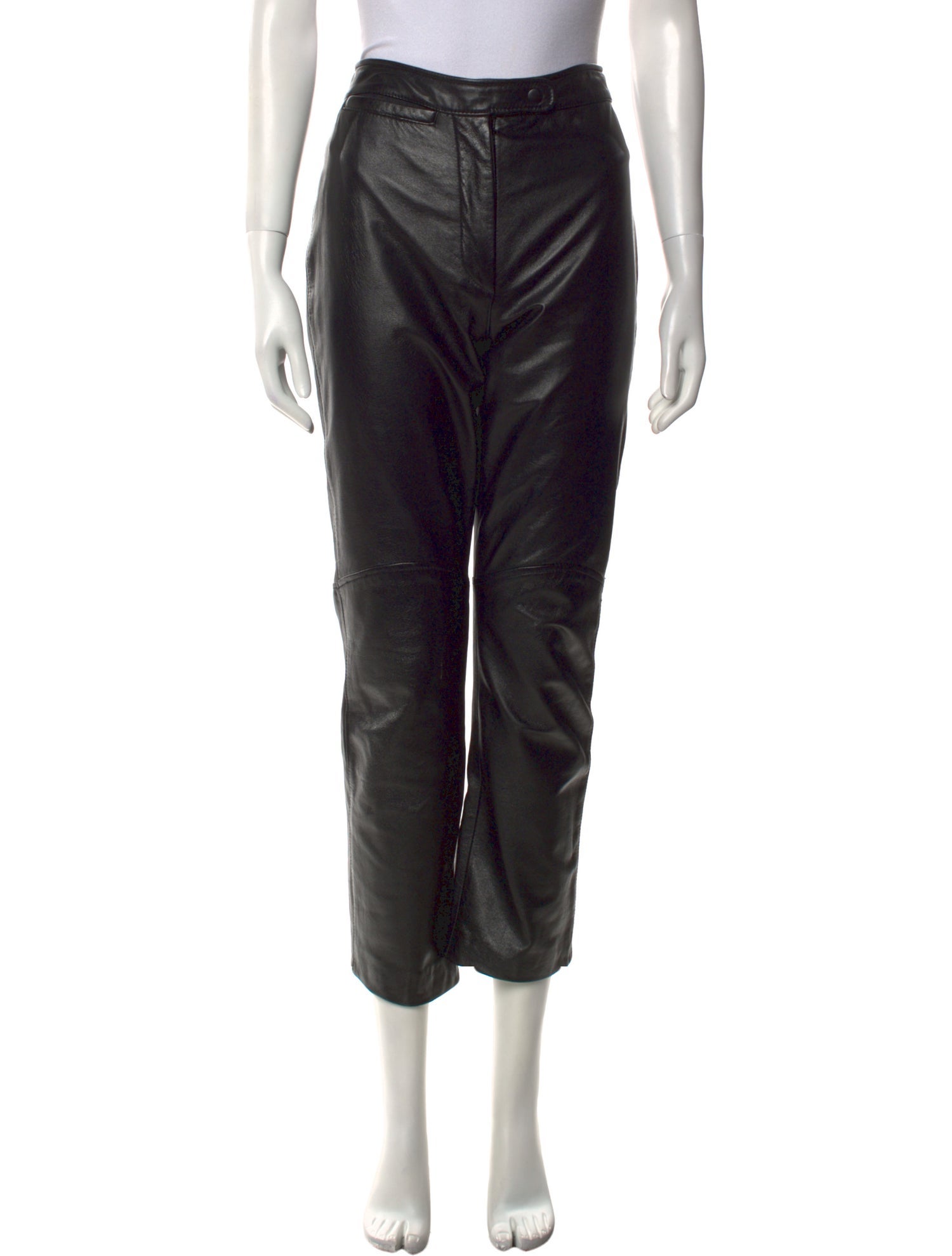Maxima Leather Straight Leg Pants