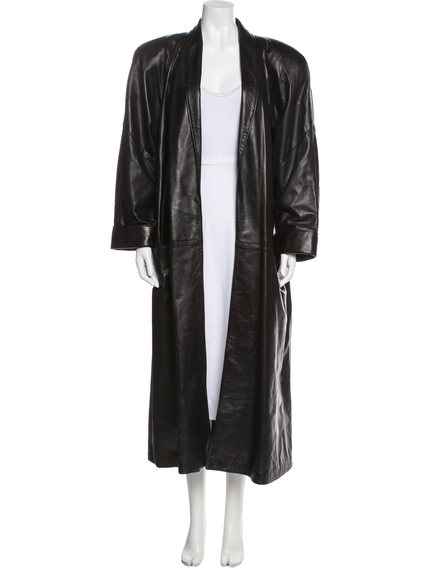 Maxima Leather Coat