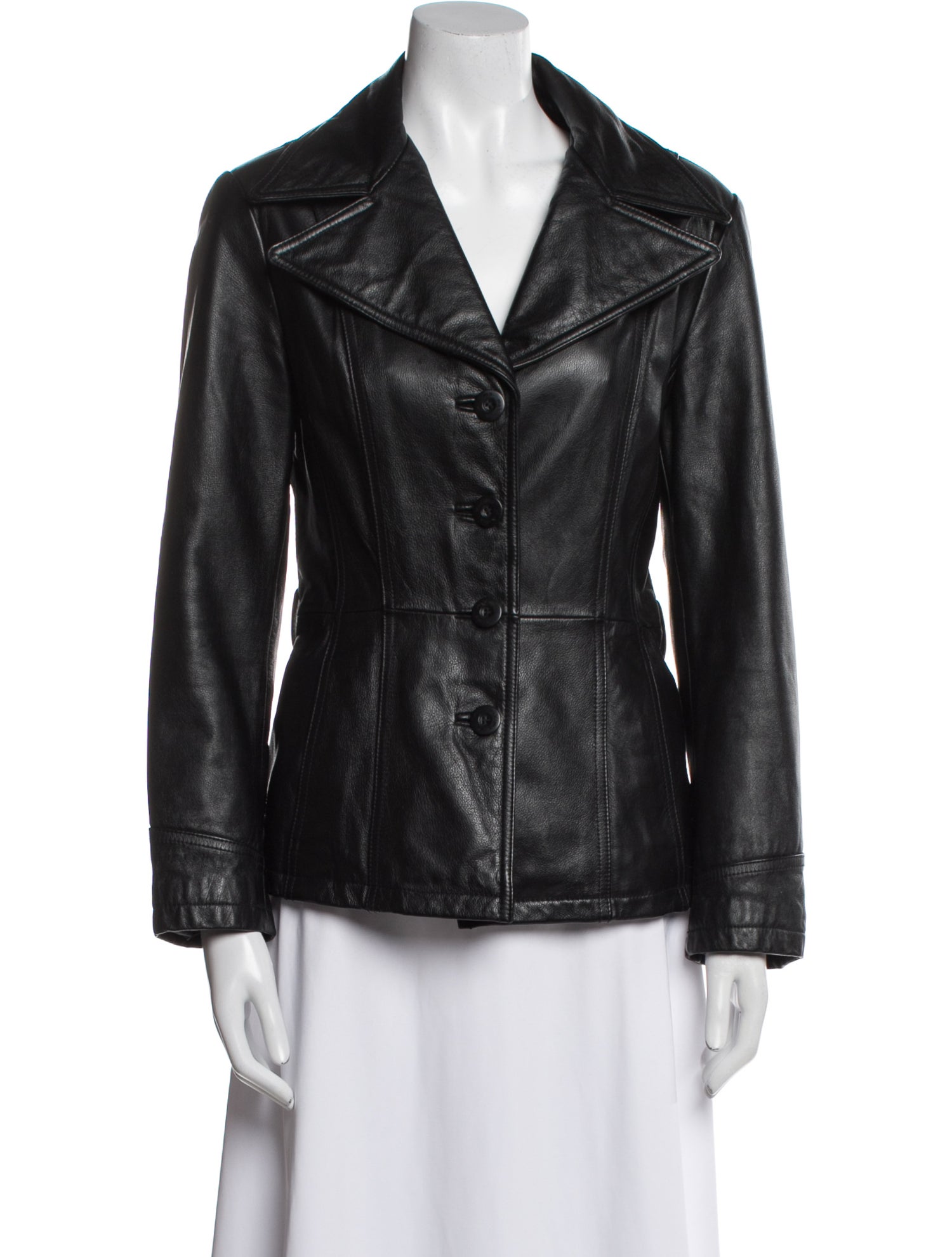 Maxima Leather Biker Jacket