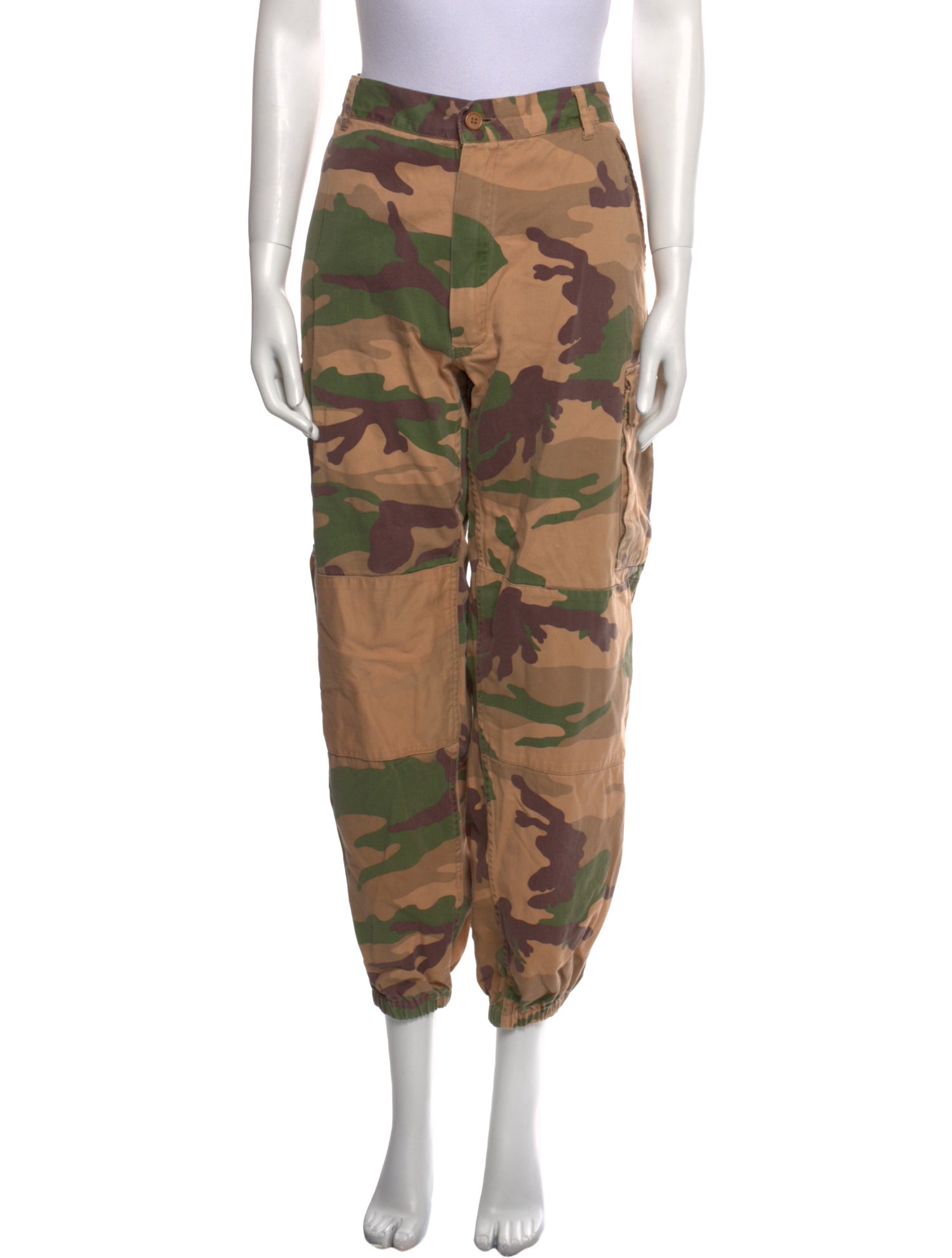 Myar Camouflage Print Skinny Leg Pants