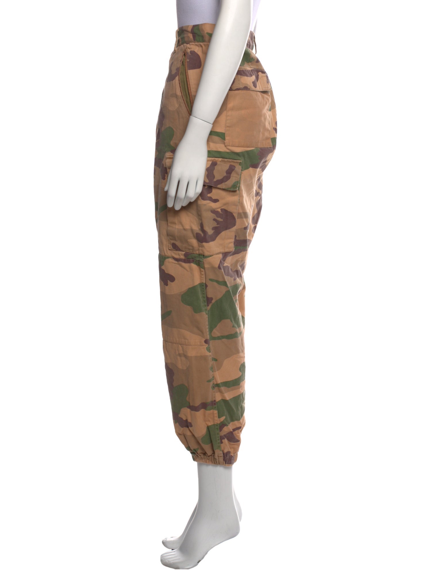 Myar Camouflage Print Skinny Leg Pants