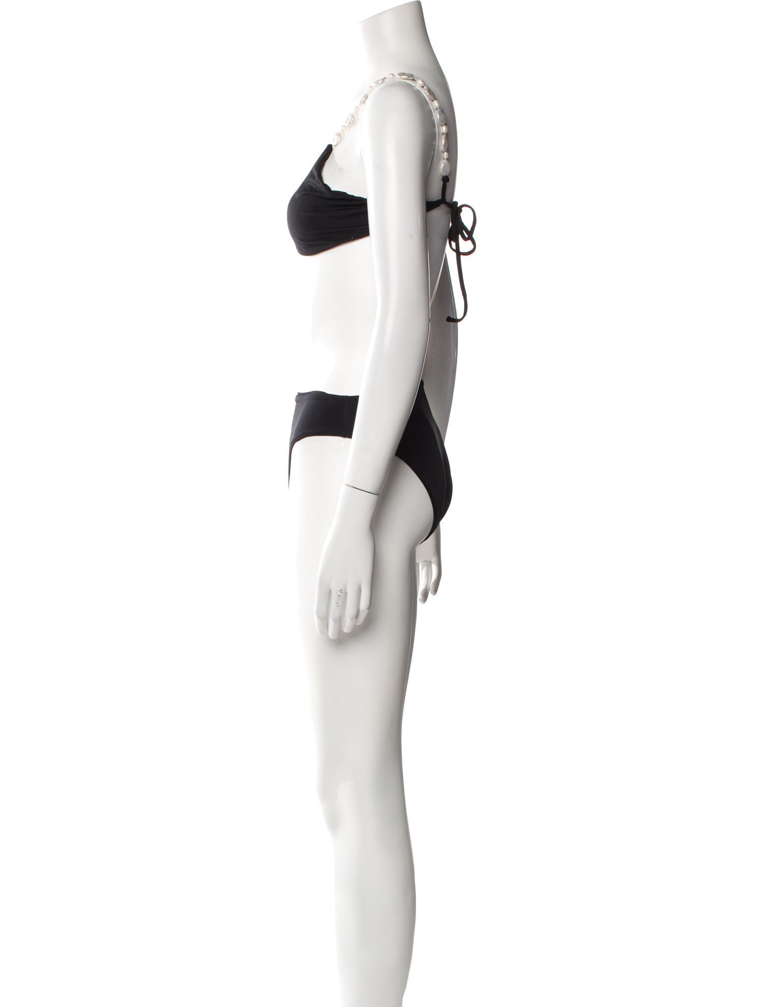 Maygel Coronel Crystal Embellishments Bikini