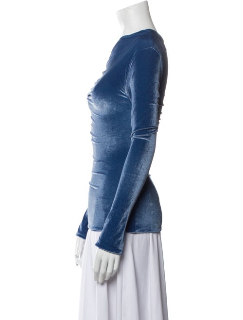 Maygel Coronel One-Shoulder Long Sleeve Top