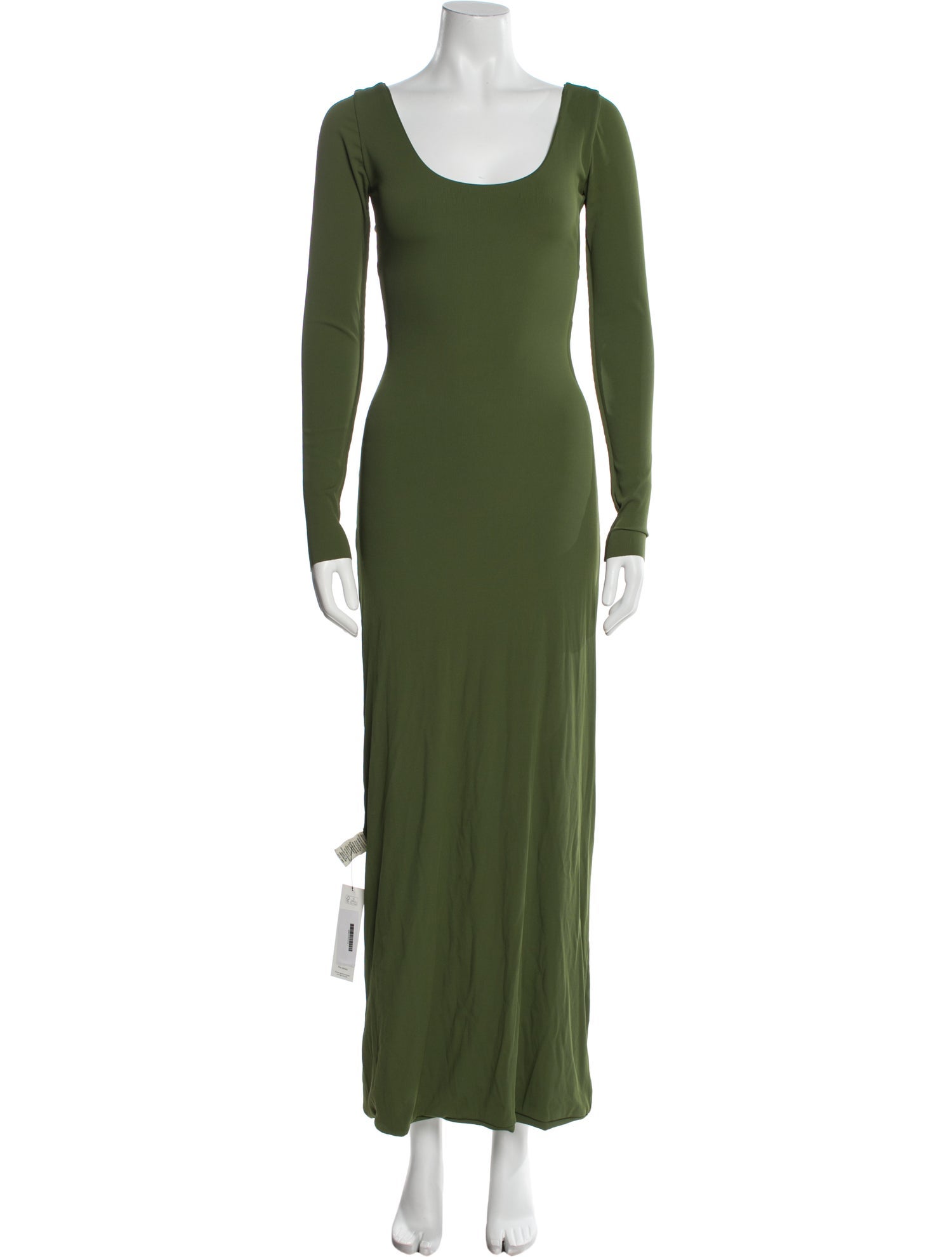 Maygel Coronel Scoop Neck Long Dress