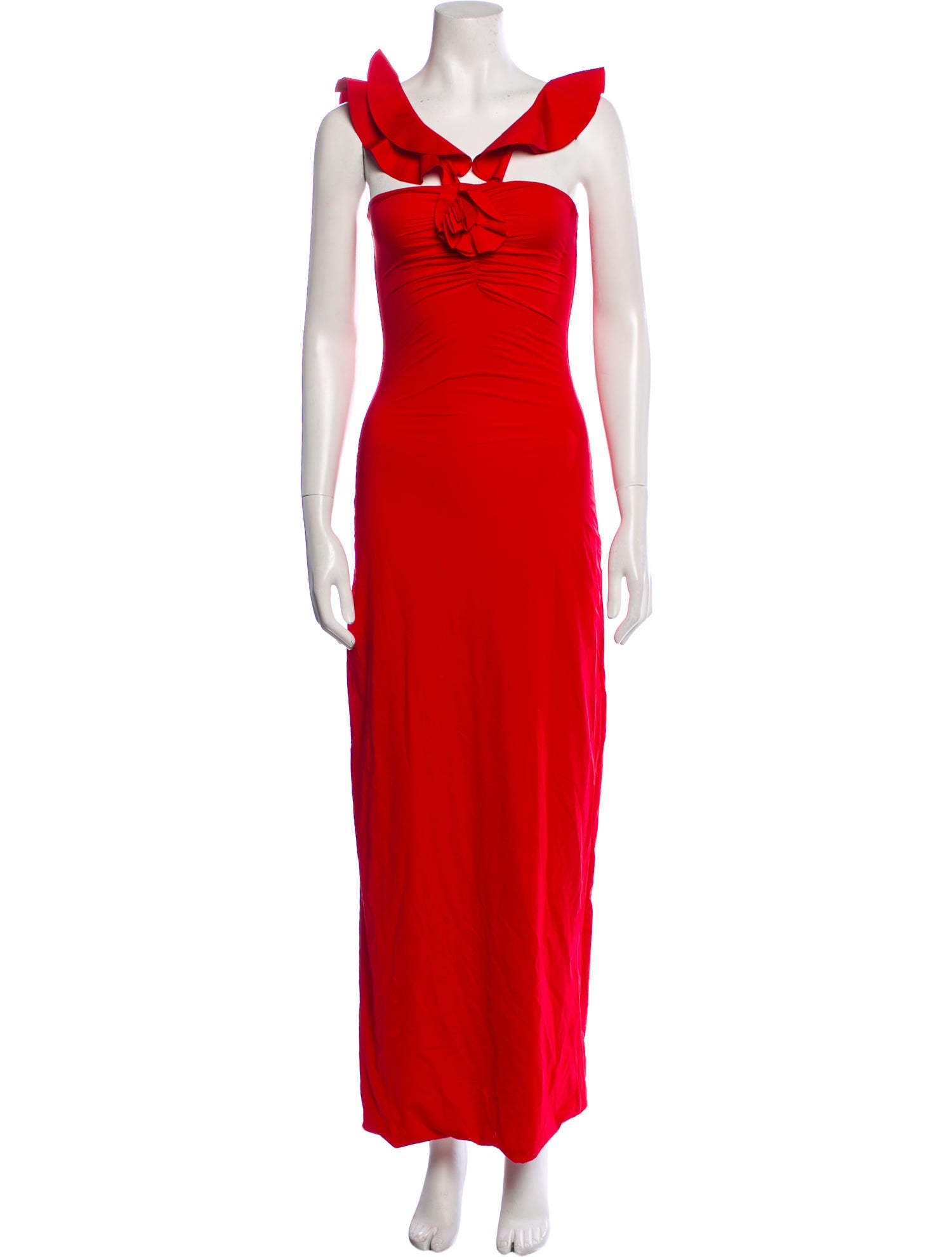 Maygel Coronel V-Neck Long Dress