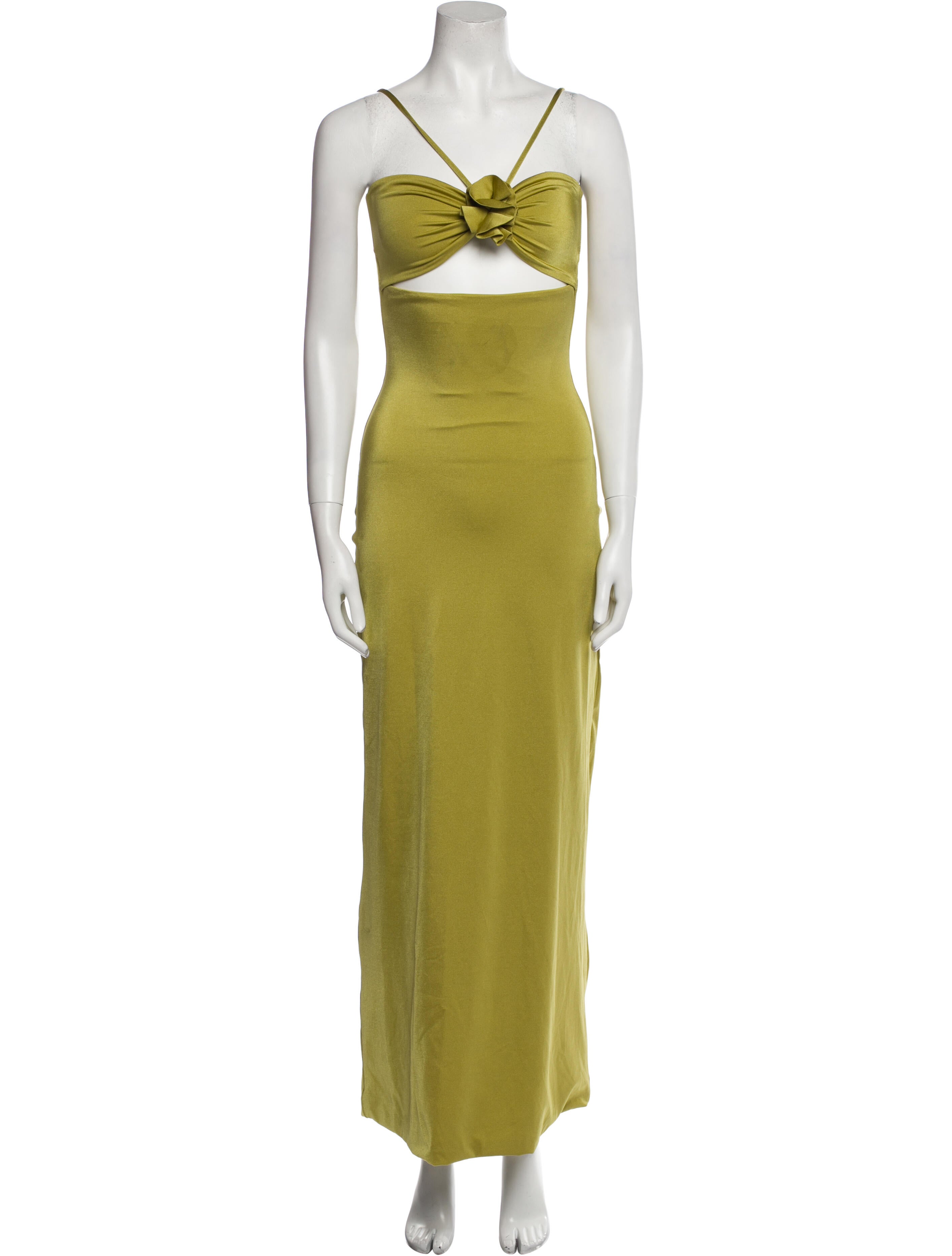 Maygel Coronel Halterneck Long Dress