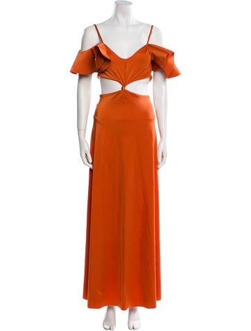 Maygel Coronel Dresses Off-The-Shoulder Long Dress One Size