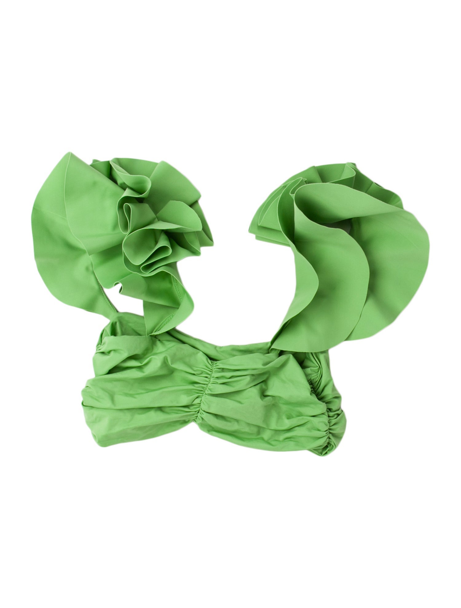 Maygel Coronel Ruffle Embellishment Top