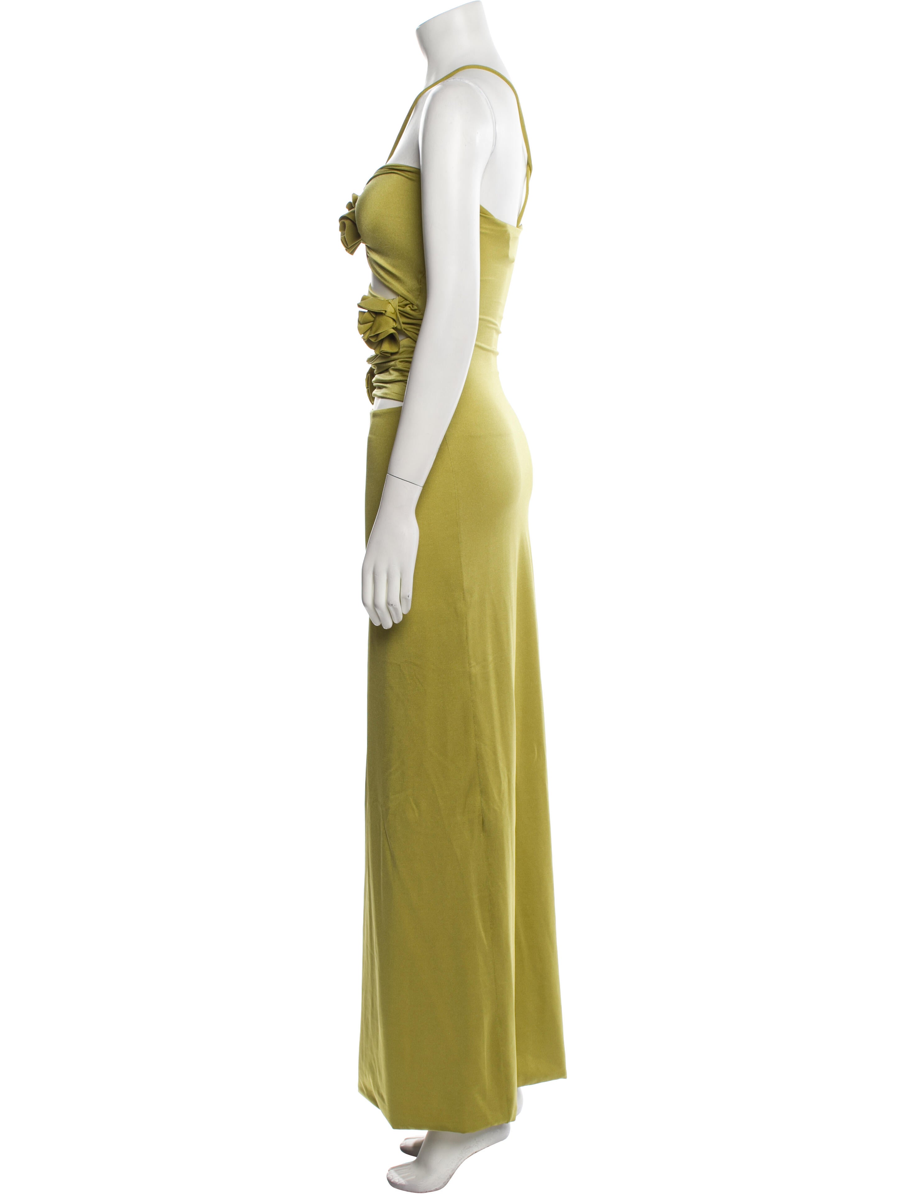 Maygel Coronel Halterneck Long Dress