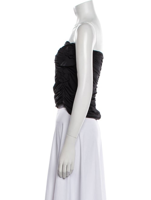 Maygel Coronel Strapless Crop Top