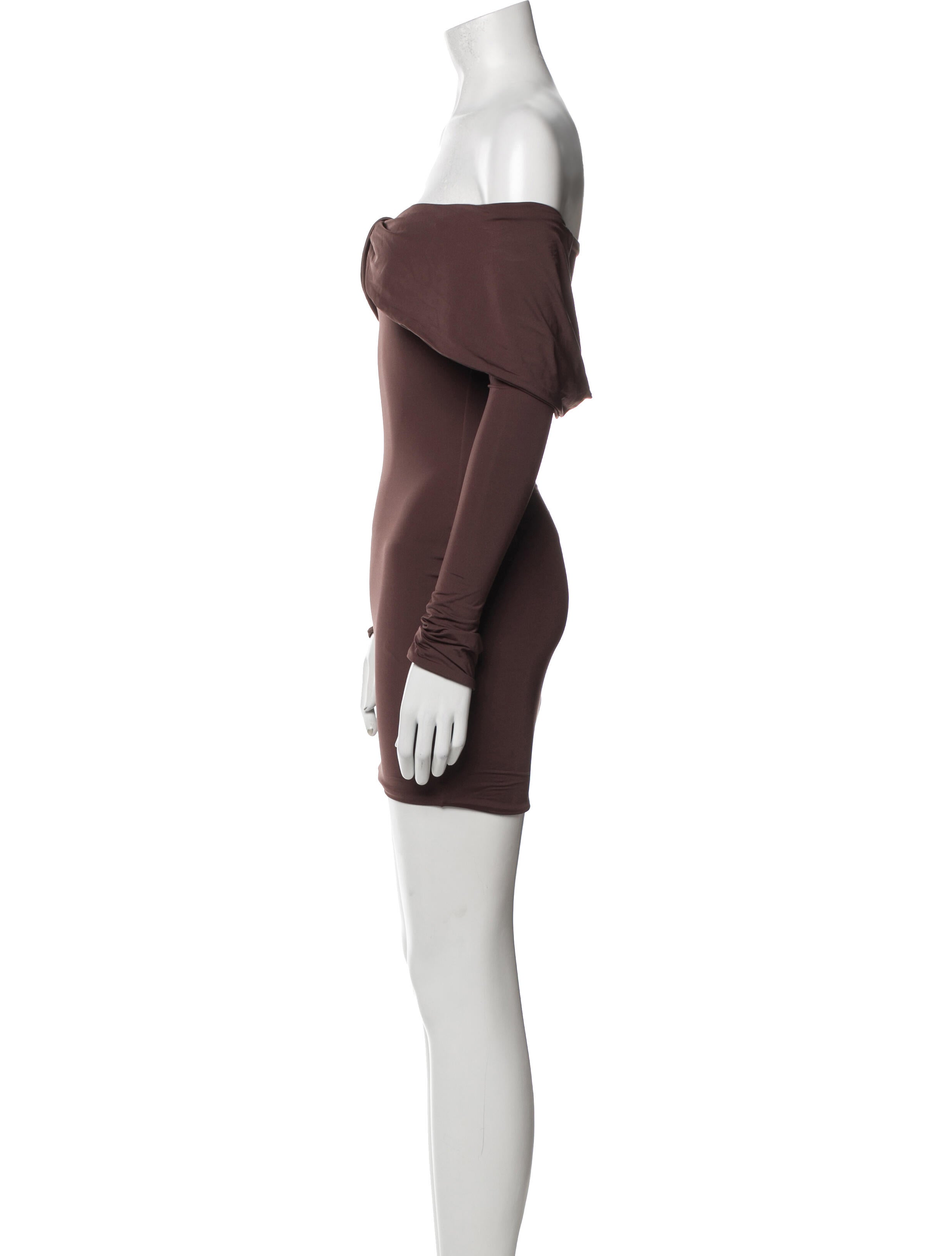 Maygel Coronel Off-The-Shoulder Mini Dress w/ Tags