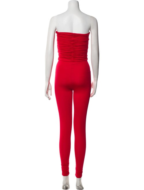 Maygel Coronel Nylon Strapless Jumpsuit