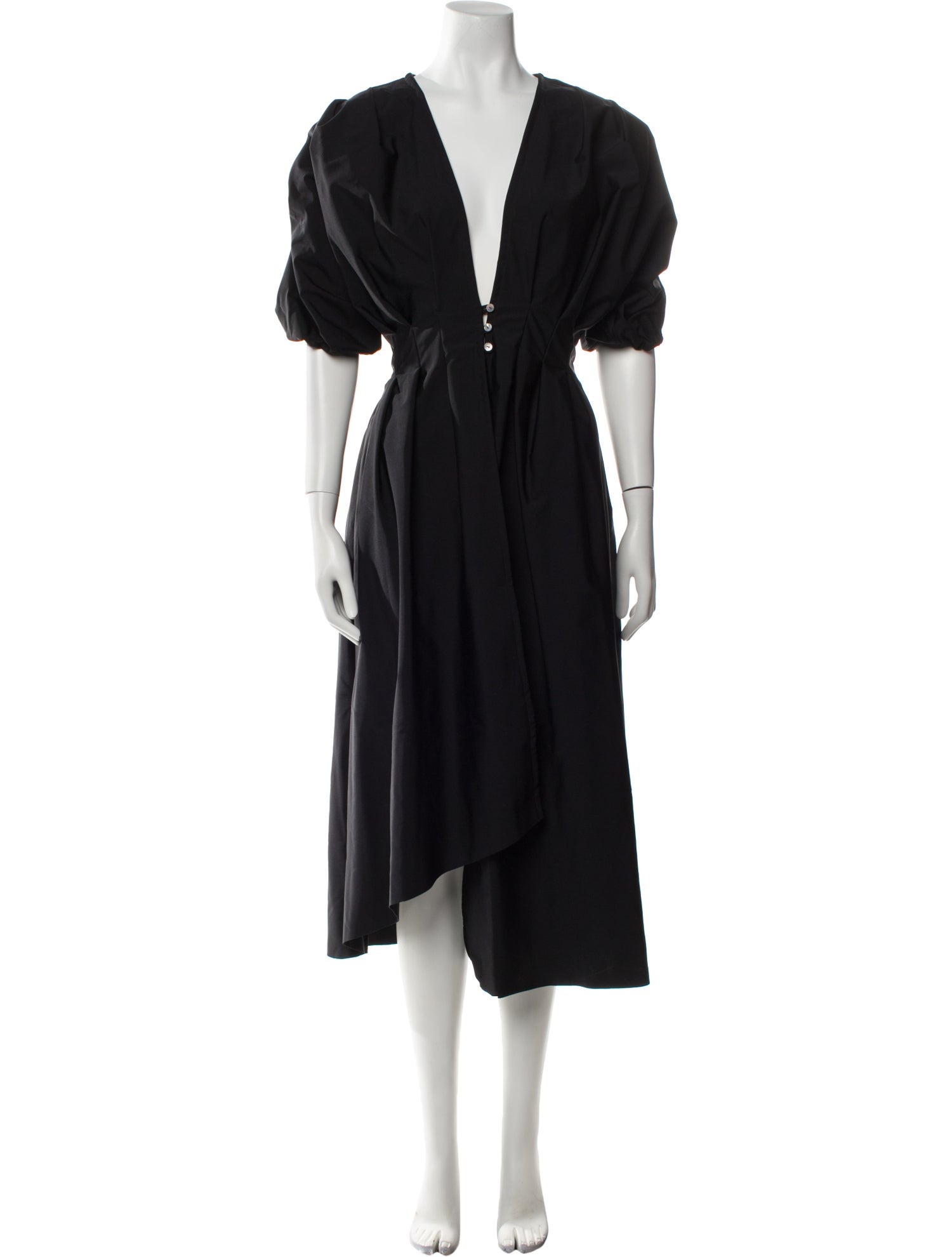 Maygel Coronel V-Neck Long Dress