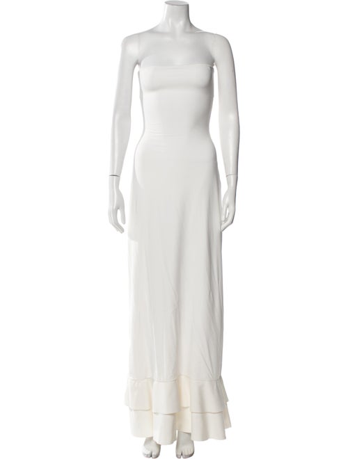 Maygel Coronel Square Neckline Long Dress