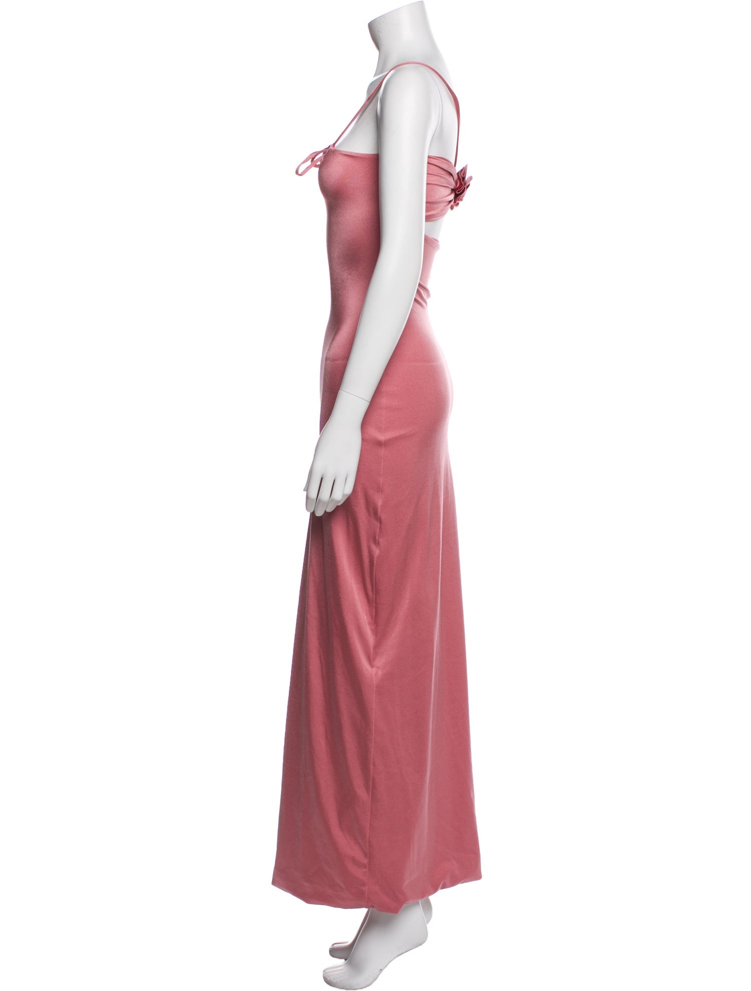 Maygel Coronel Square Neckline Long Dress