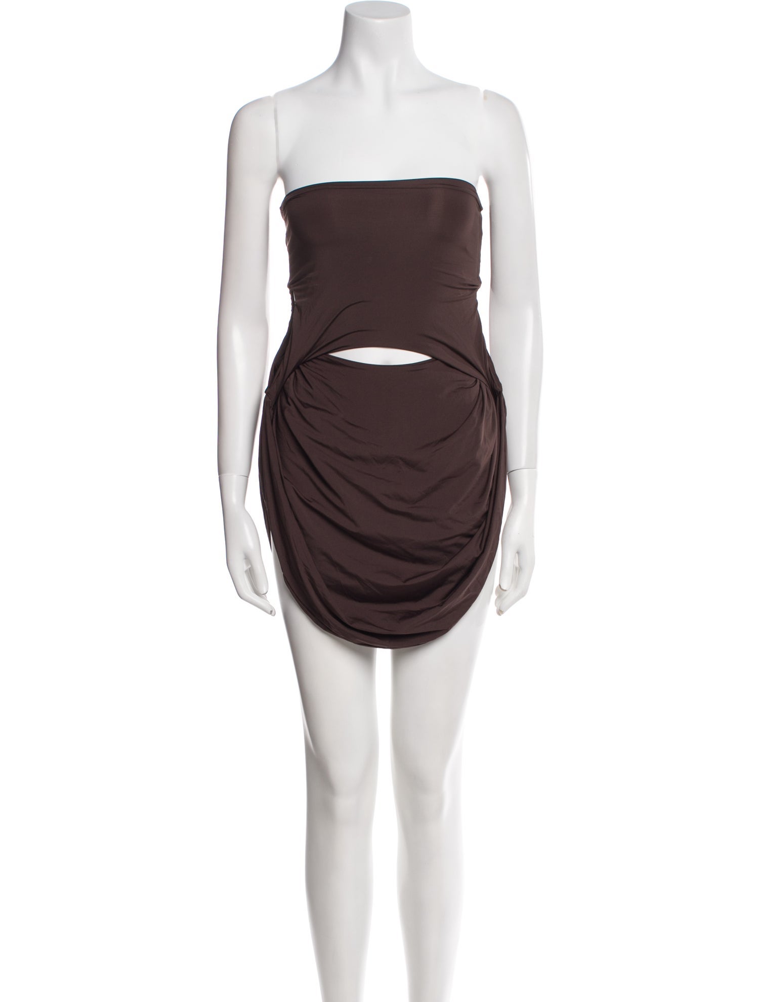 Maygel Coronel Strapless Mini Dress