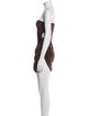 Maygel Coronel Strapless Mini Dress