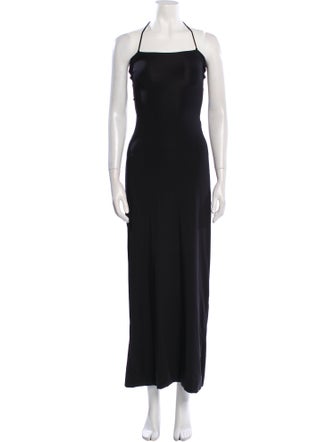 Maygel Coronel Square Neckline Long Dress