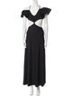 Maygel Coronel V-Neck Long Dress