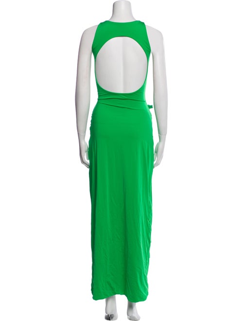 Maygel Coronel Crew Neck Long Dress