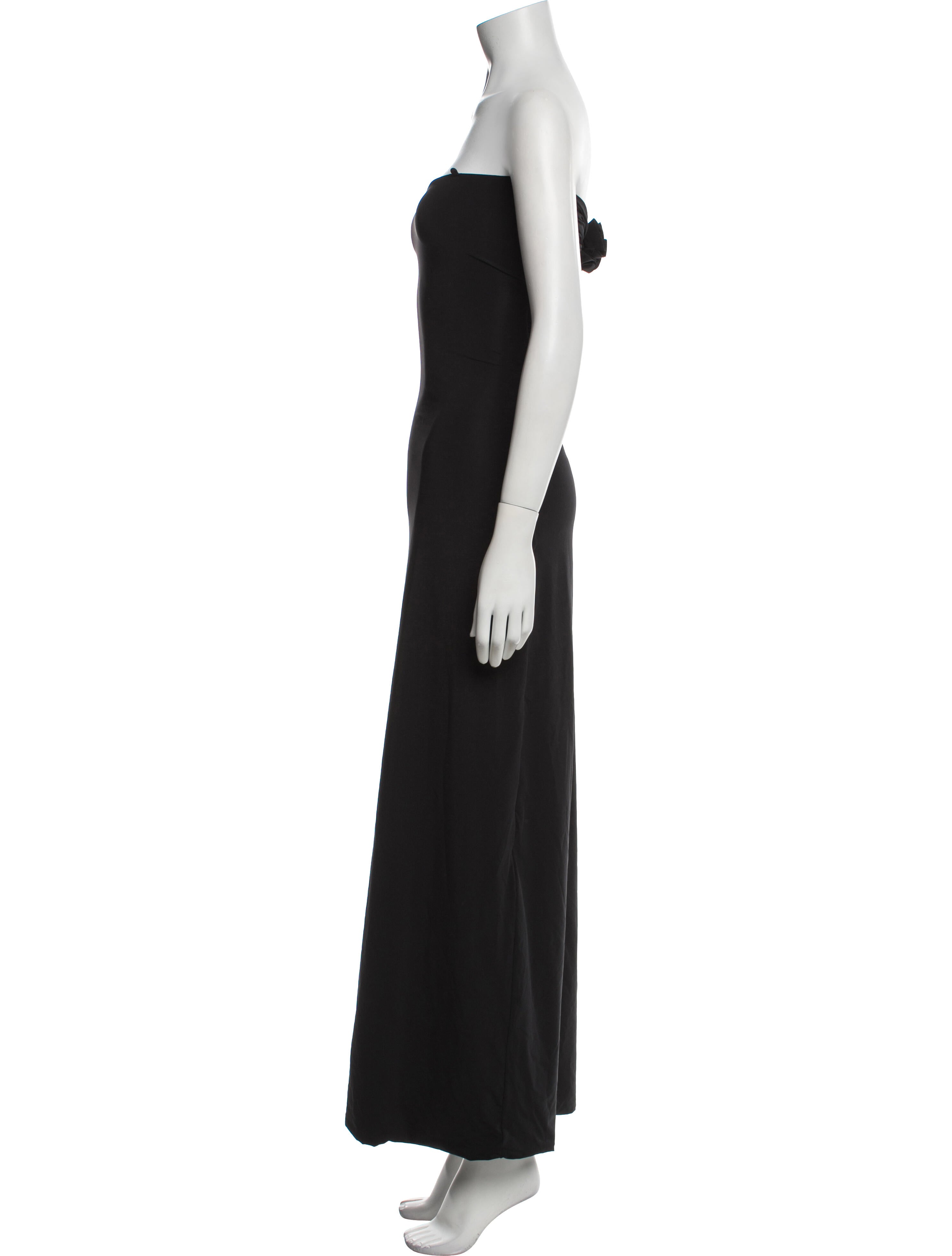 Maygel Coronel Strapless Long Dress