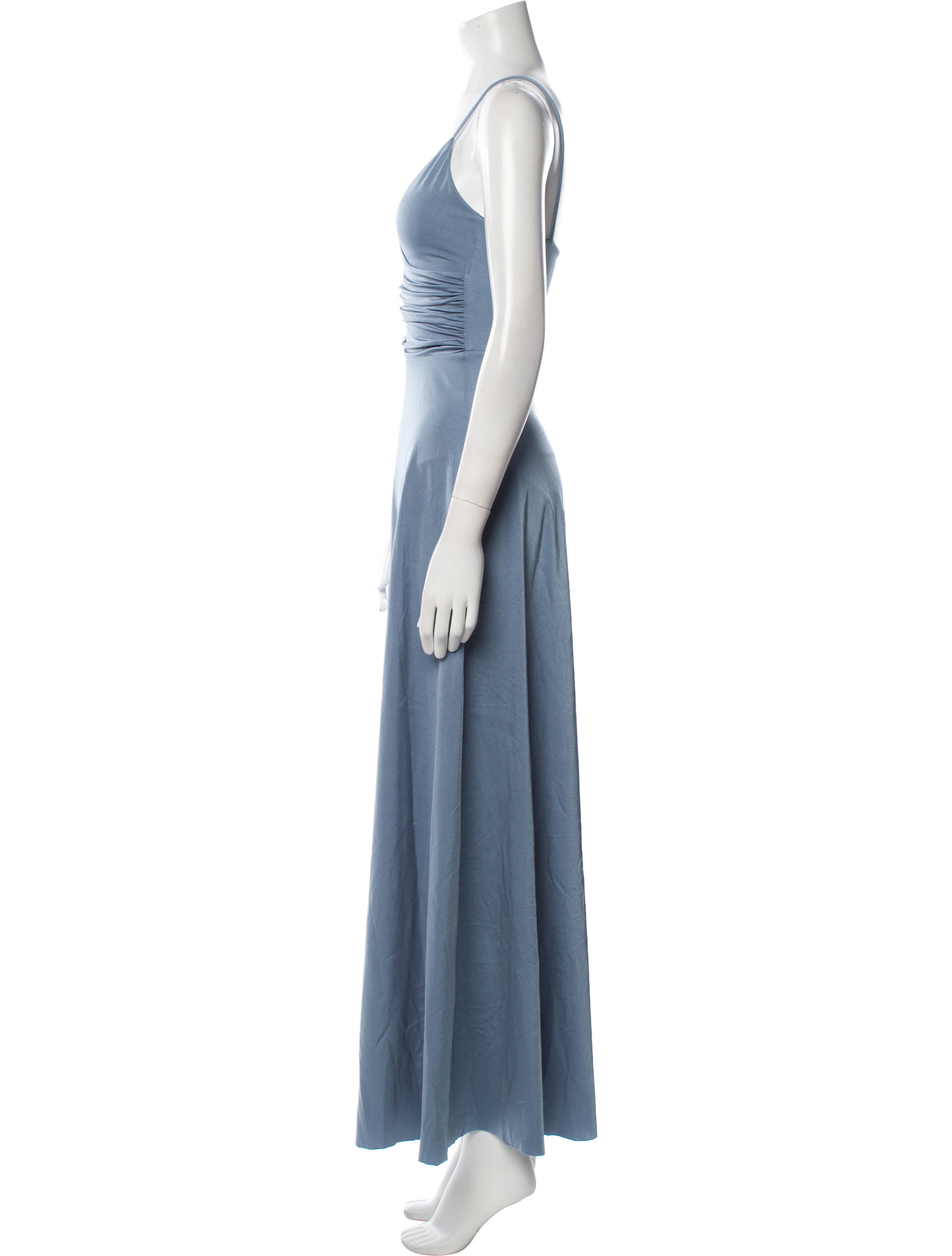 Maygel Coronel V-Neck Long Dress