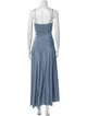Maygel Coronel V-Neck Long Dress