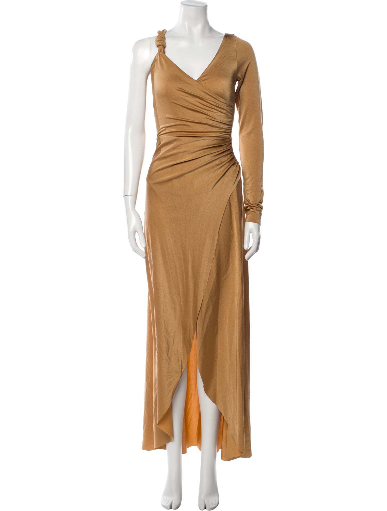 Maygel Coronel V-Neck Long Dress