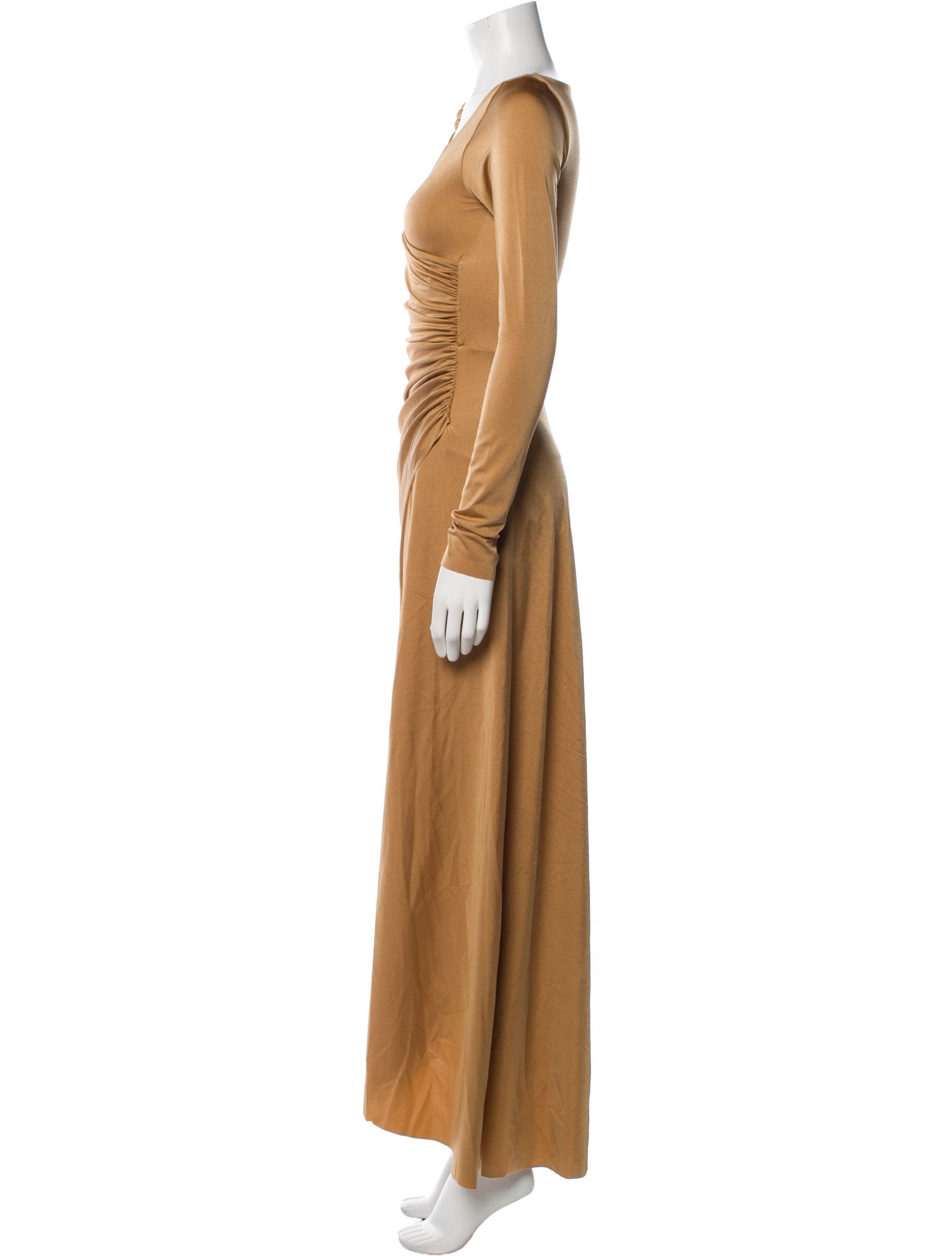 Maygel Coronel V-Neck Long Dress