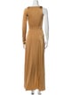 Maygel Coronel V-Neck Long Dress