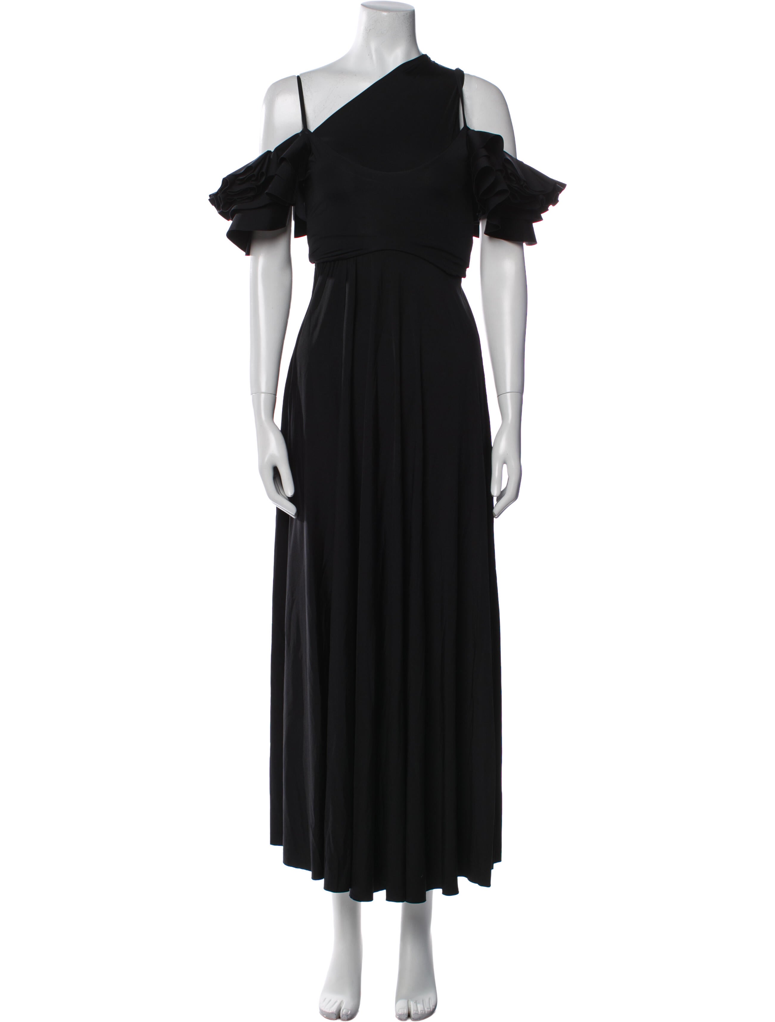 Maygel Coronel Asymmetrical Long Dress