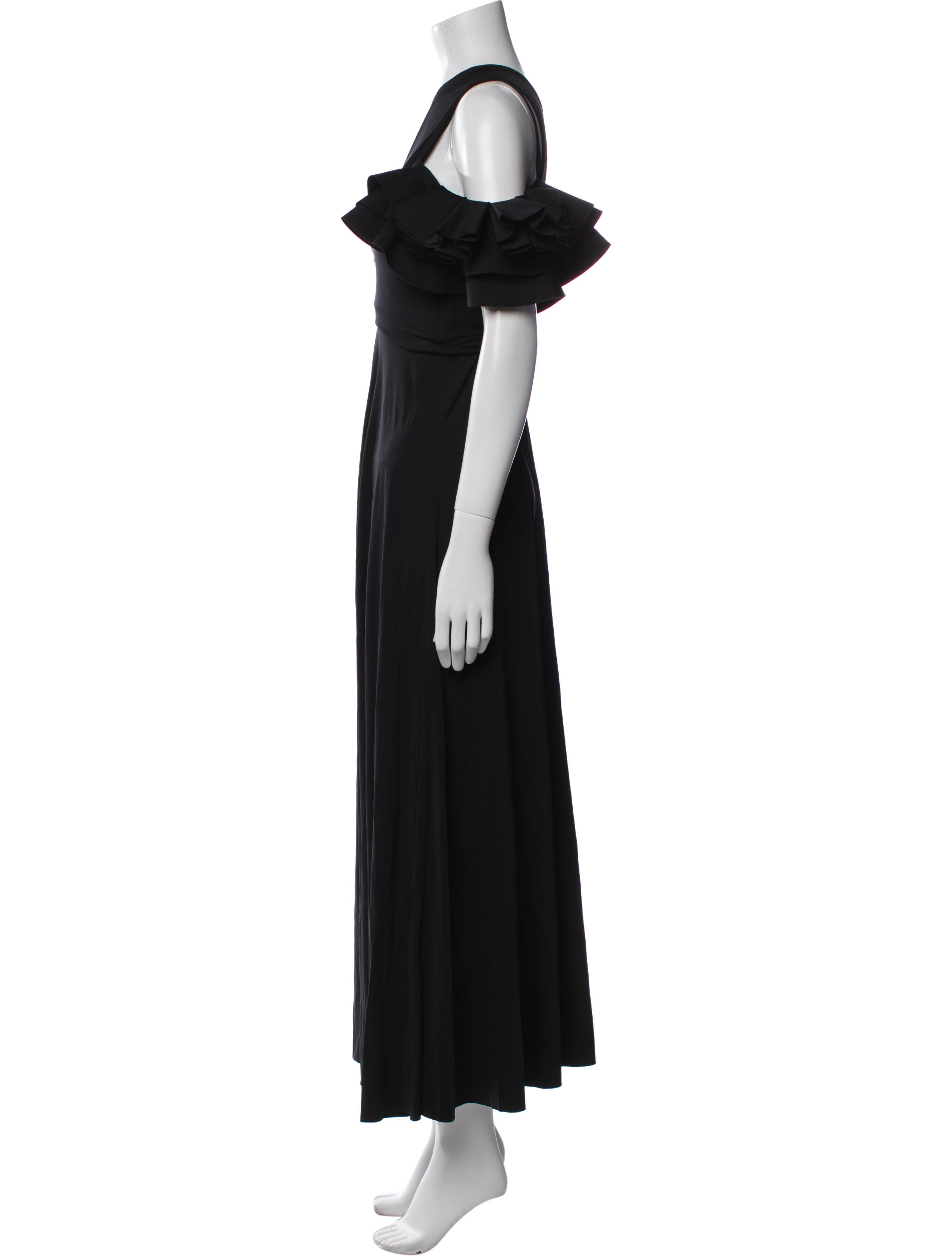 Maygel Coronel Asymmetrical Long Dress