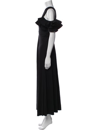 Maygel Coronel Asymmetrical Long Dress