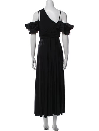 Maygel Coronel Asymmetrical Long Dress