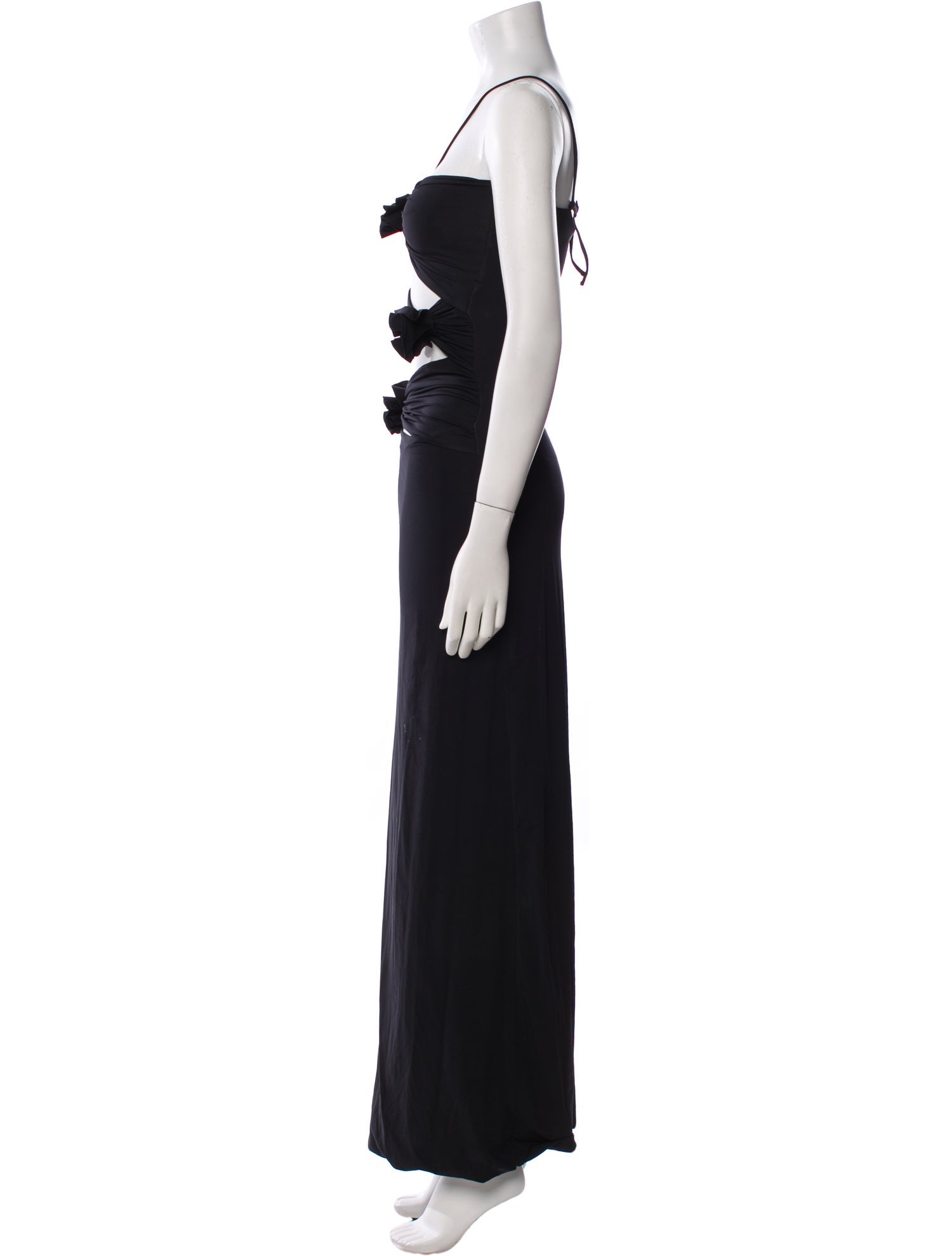 Maygel Coronel V-Neck Long Dress