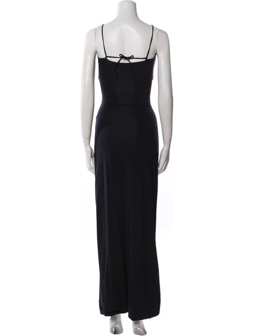 Maygel Coronel V-Neck Long Dress