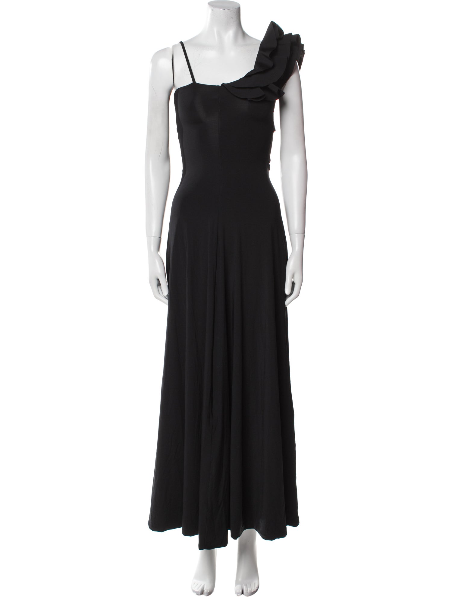 Maygel Coronel Square Neckline Long Dress