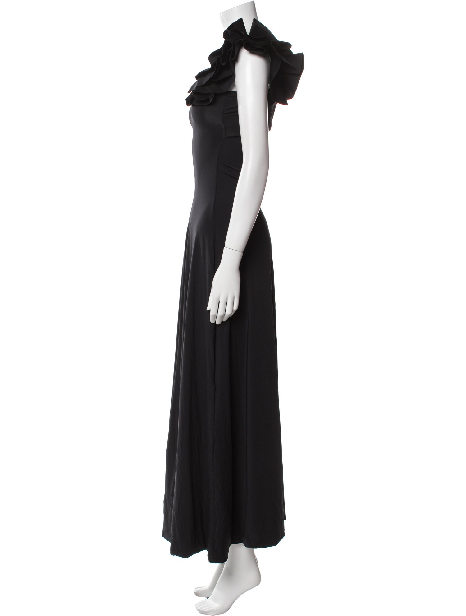 Maygel Coronel Square Neckline Long Dress