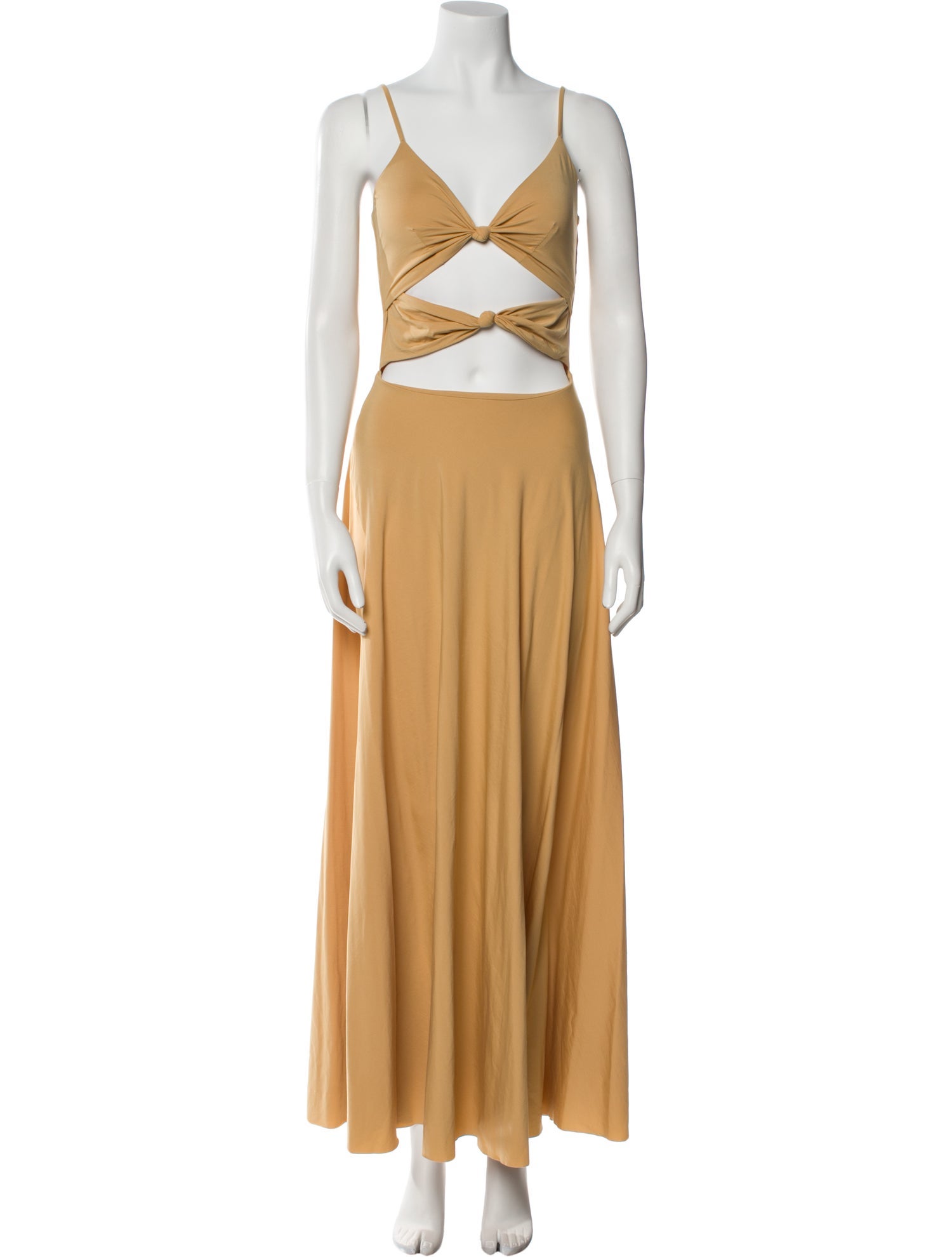 Maygel Coronel V-Neck Long Dress