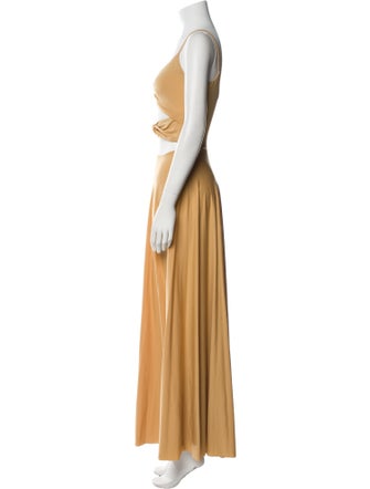 Maygel Coronel V-Neck Long Dress