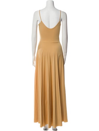 Maygel Coronel V-Neck Long Dress
