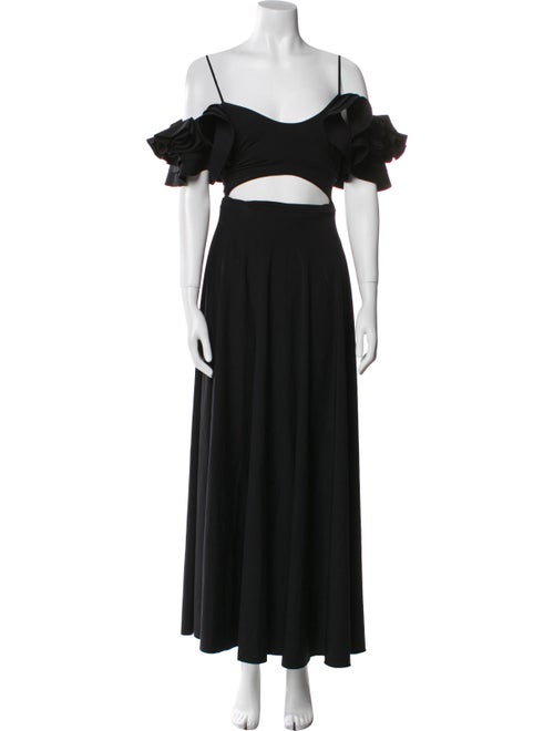 Maygel Coronel Off-The-Shoulder Long Dress