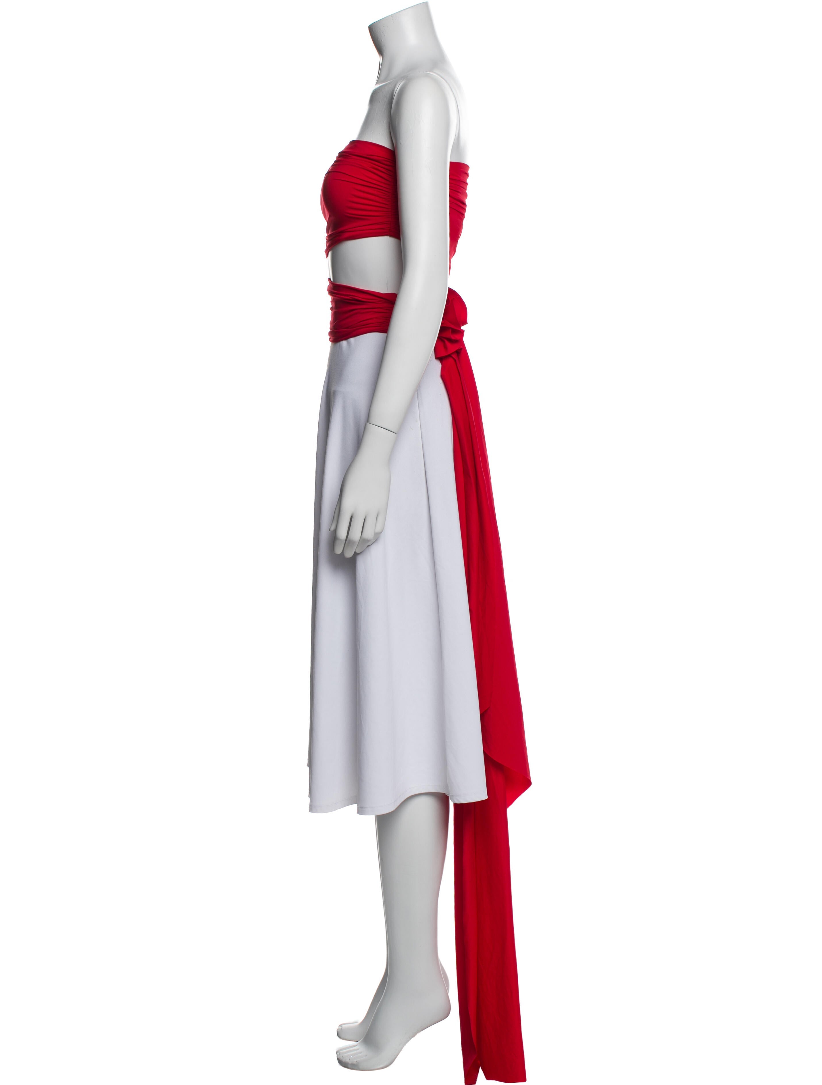 Maygel Coronel Strapless Crop Top w/ Tags