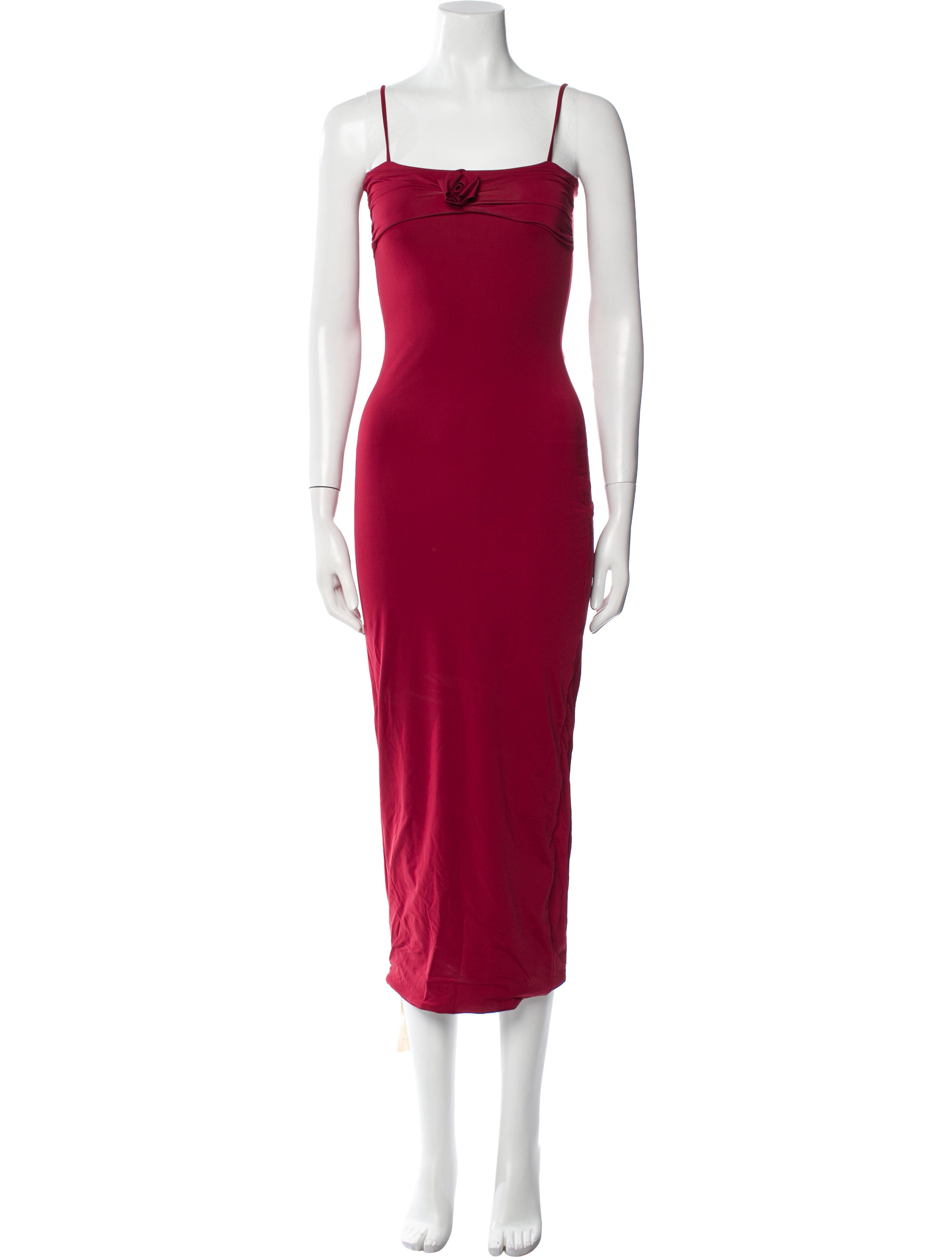 Maygel Coronel Square Neckline Long Dress