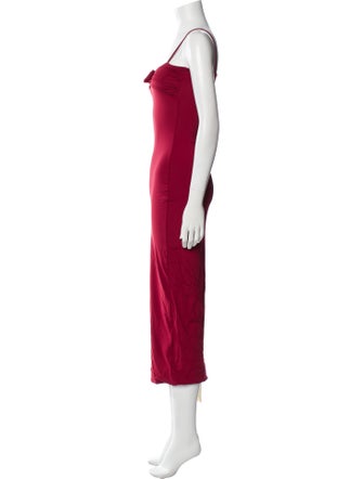 Maygel Coronel Square Neckline Long Dress