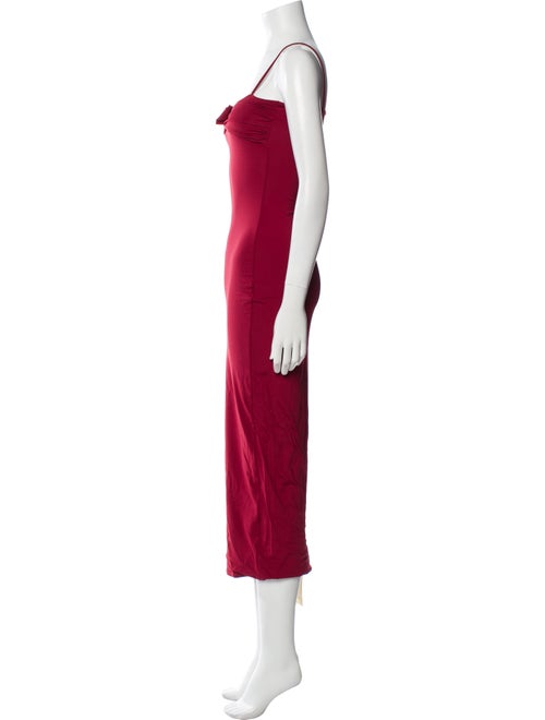 Maygel Coronel Square Neckline Long Dress